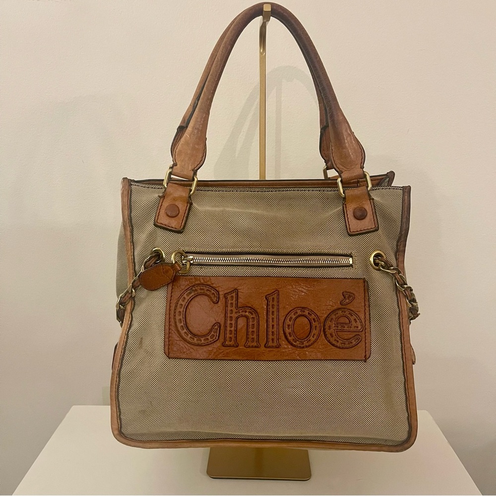 Chloé Haley Canvas Tote